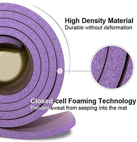 Non-Slip Yoga Mat – Premium Portable Exercise & Fitness Mat for Yoga, Pilates & Home Workouts (UAE Ready)