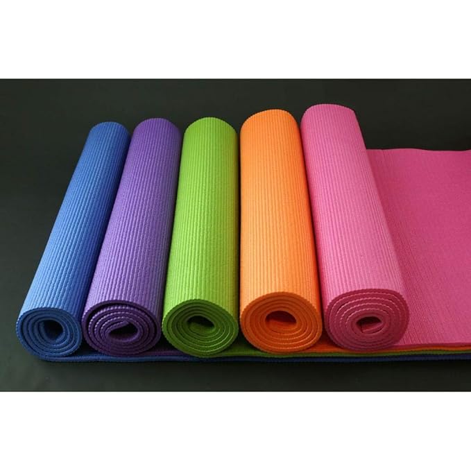 Non-Slip Yoga Mat – Premium Portable Exercise & Fitness Mat for Yoga, Pilates & Home Workouts (UAE Ready)