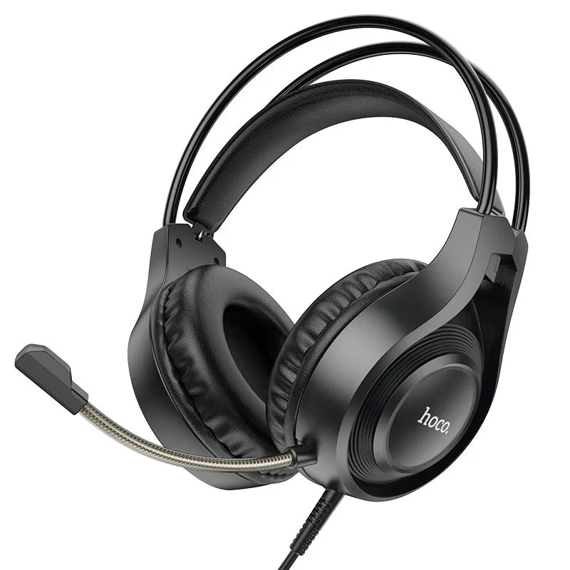 Hoco W106 Tiger Gaming Headset – Noise-Cancelling, RGB Light, Deep Bass – Best Budget Gaming Headphones UAE